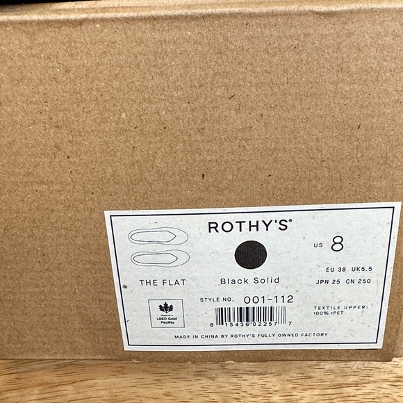 Rothy's Black The Flat - Picture 2 of 10